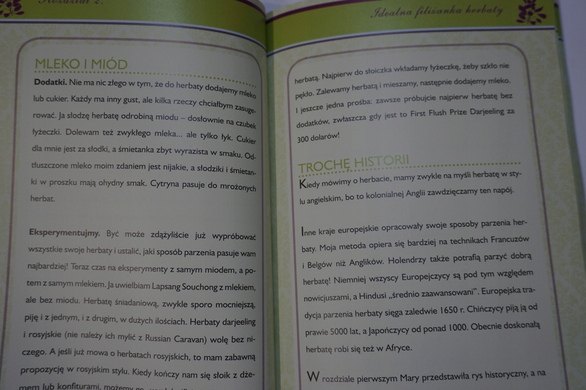 HERBATA 100 PRZEPISÓW MARY WARD Gatunek Dania główne