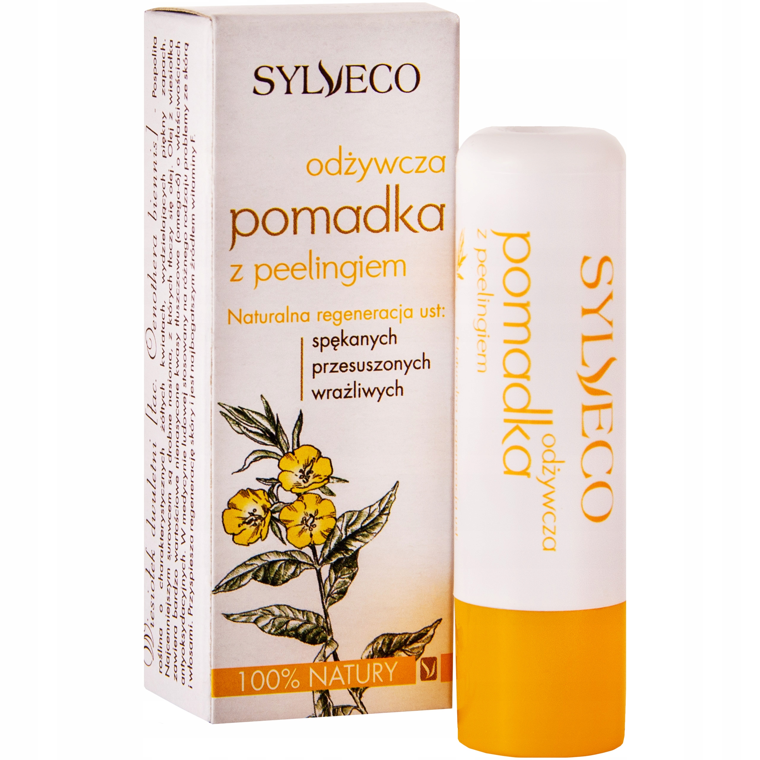 

Sylveco naturalna peelingująca pomadka do ust