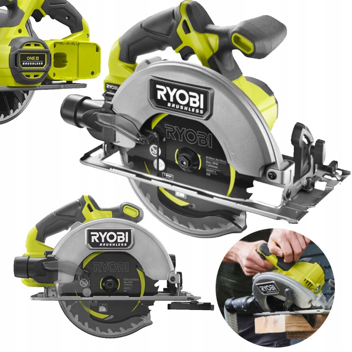 Bezszczotkowa piła 18V wersja bez akumulatora i ładowarki Ryobi RCS18BL-0
