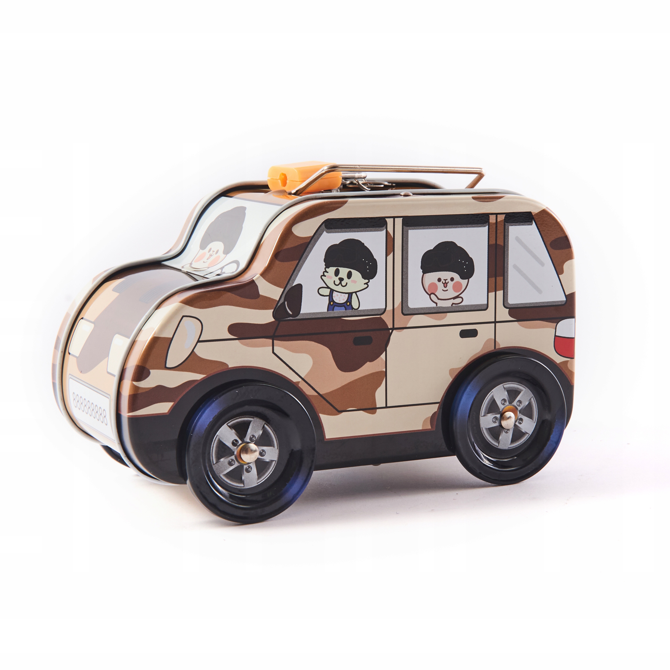 

Skarbonka Metalowa Z Kłódką Samochód Różne Kolory