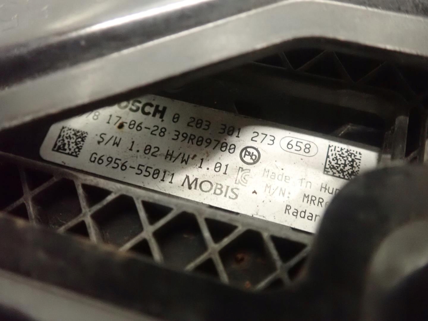 DISTRONIC RADAR KIA PICANTO III 2017- G6956-55011