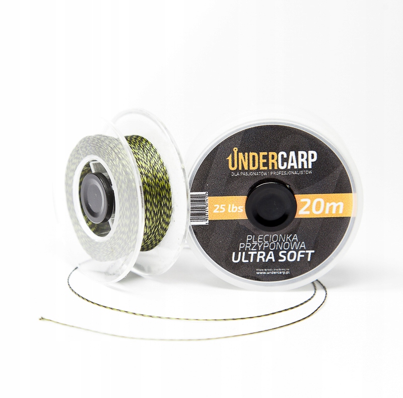 

Plecionka przyponowa Ultra Soft 20m/25lbs Zielona