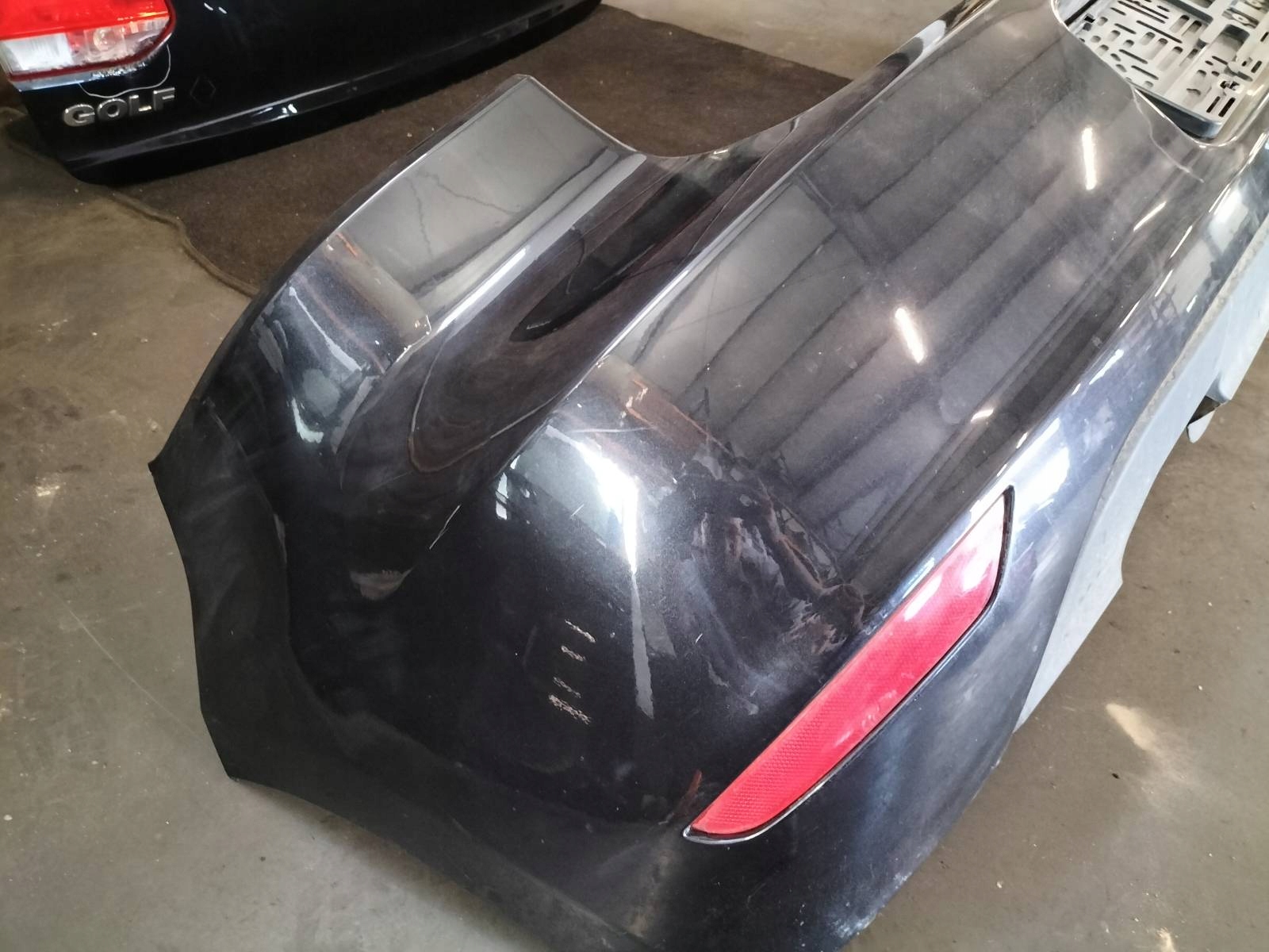 complete rear part VOLKSWAGEN GOLF VI HB 5D LC9X trunk door boot bumper light