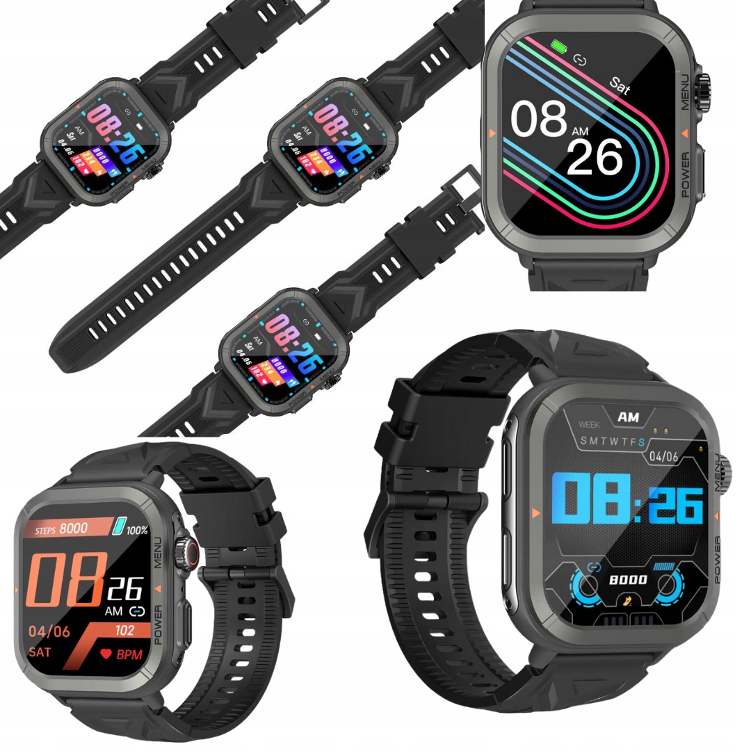 Blackview W30 Chytré Hodinky pro aktivní Bluetooth nabíjení Jednou Týdně