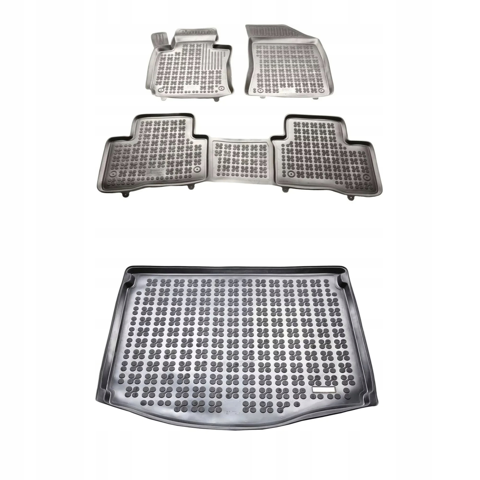 Gumová sada koberčekov a rohoží SsangYong Tivoli od roku 2021, horné nastavenie