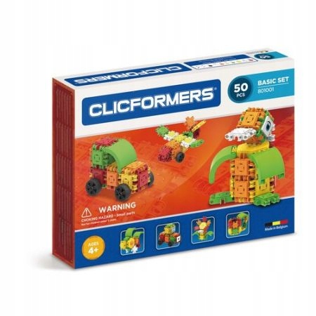 

Clicformers Klocki Basic Set 50EL.