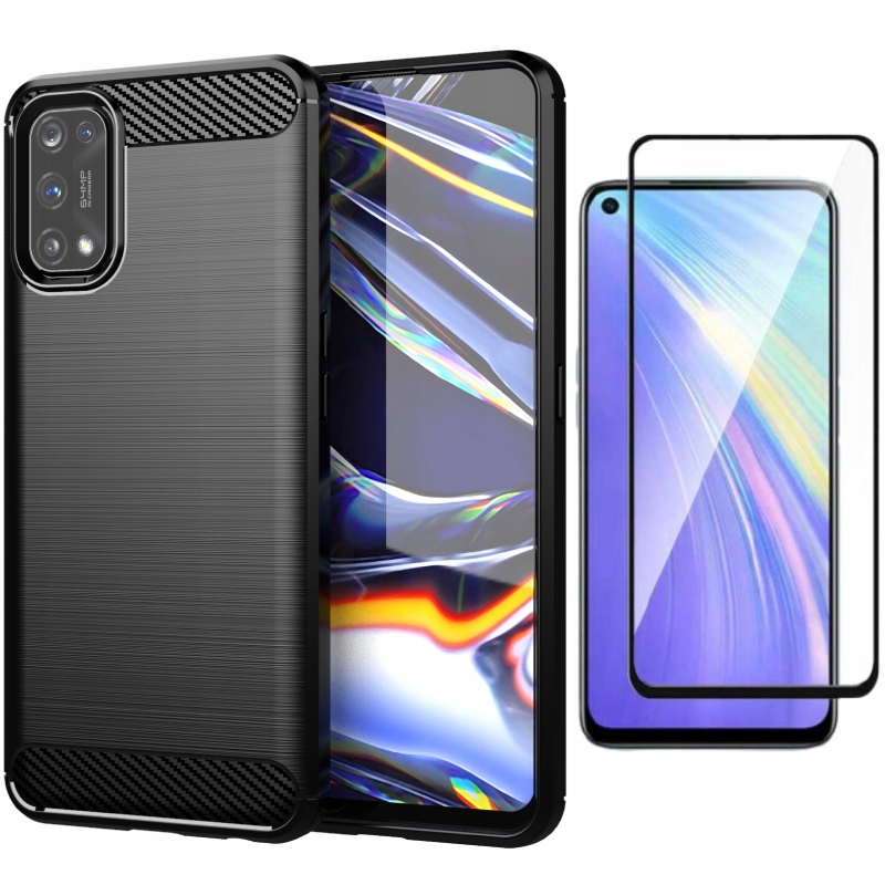 

Etui Pancerne Case Obudowa Carbon Do Realme 7 Pro