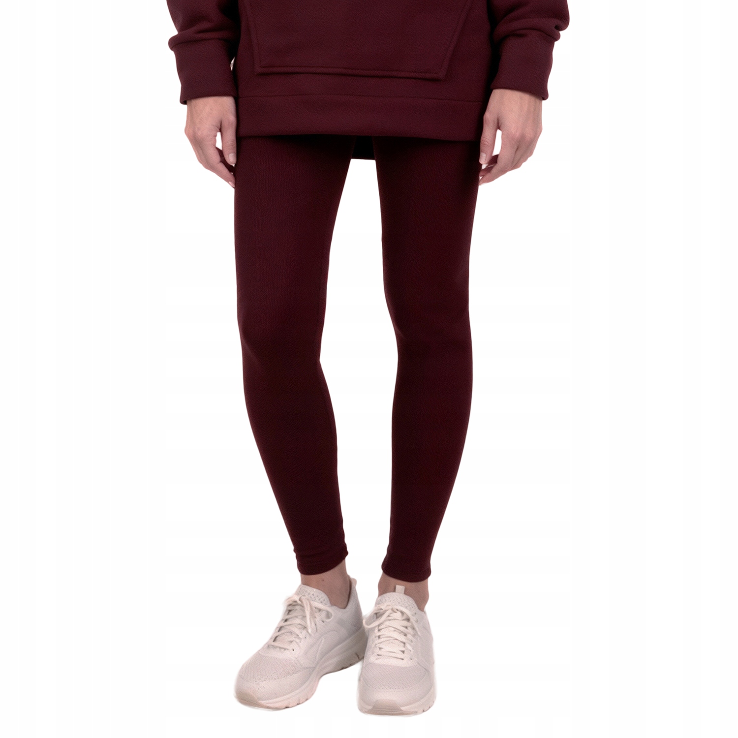 Vivisence 9106 bordové elastické pohodlné klasické Legíny L/XL