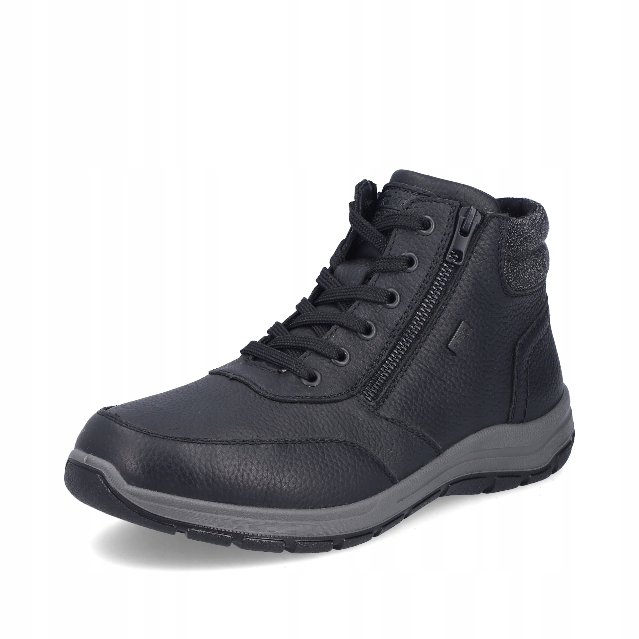 Rieker Antistresové Kotníkové Boty 03624-00 Kůže Voděodolné Z Ovčí Vlny vel. 42