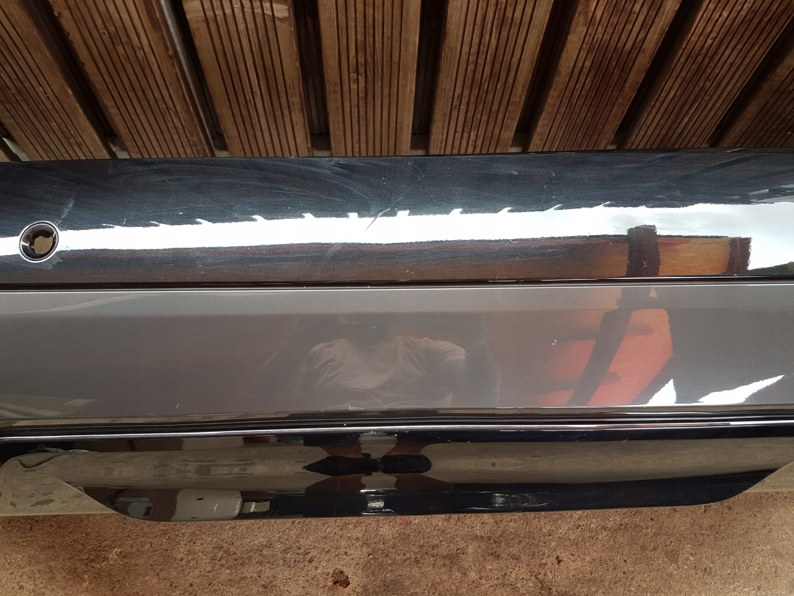 bumper rear BMW X1 F48 LCI m-packet