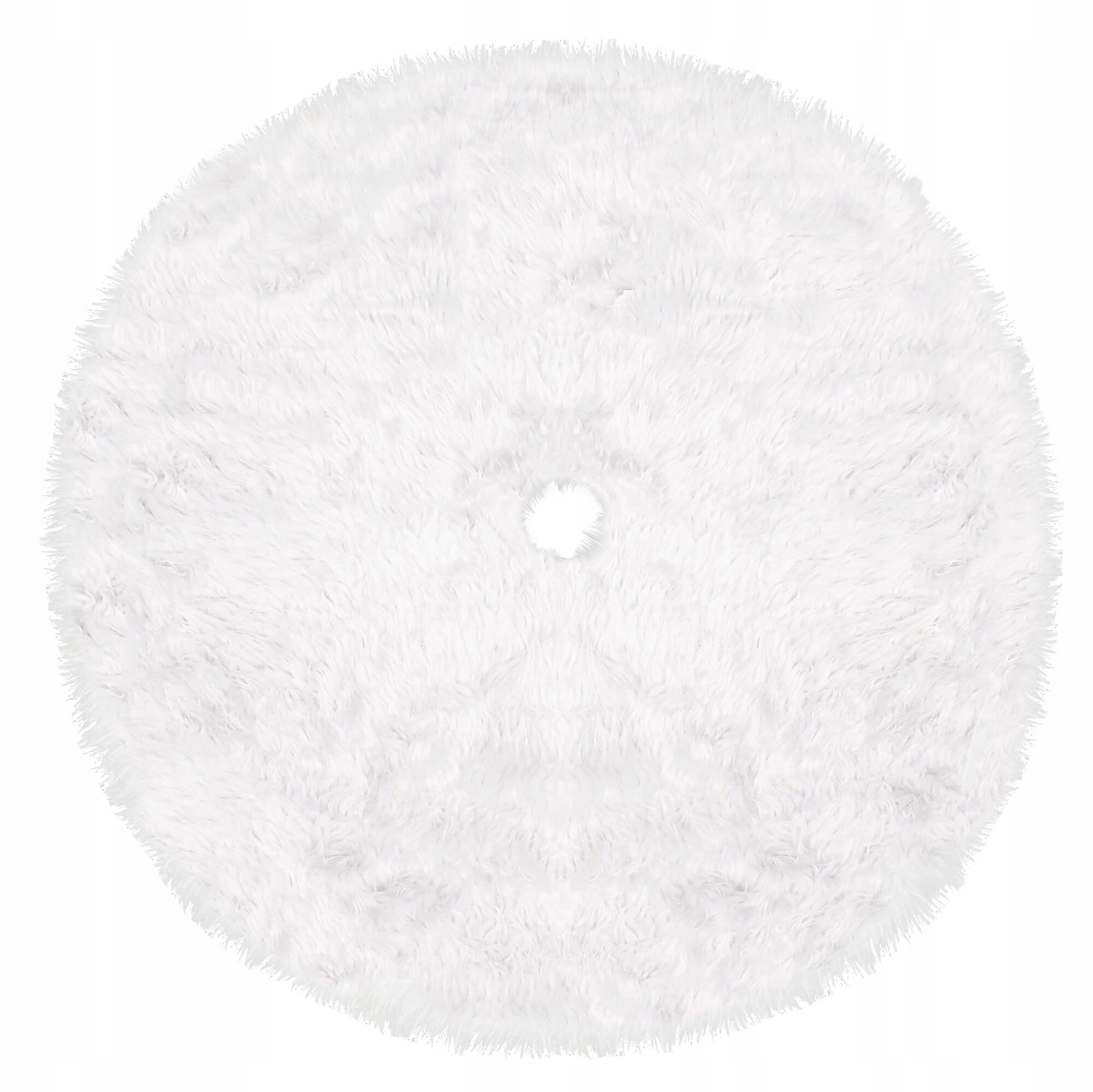 Podložka Pod Vánoční Stromek Bílý Koberec 142 cm Na Dárky