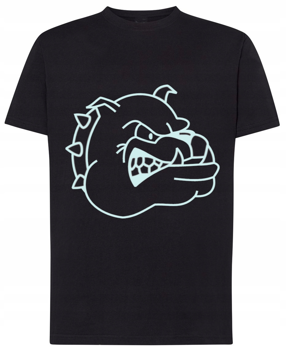 

T-Shirt męski nadruk maska gazowa Rozm.3XL