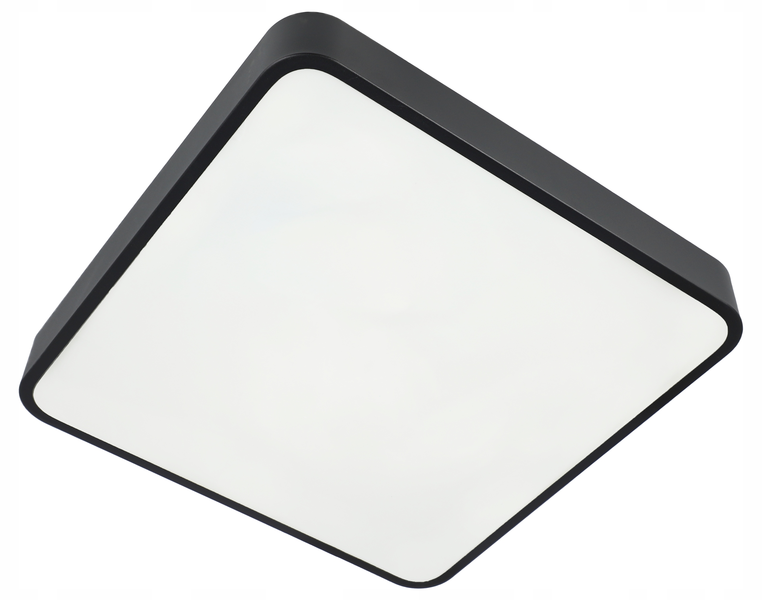 PANEL LED NATYNKOWY PLAFON LAMPA 40W 40cm CZARNY Rodzaj gwintu zintegrowane źródło LED