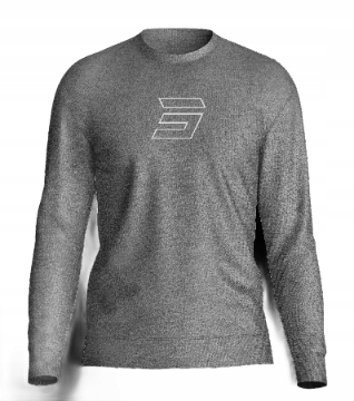 Motocyklová Mikina Ležérna Shot Essentiel Grey 2XL A07-53A1-B01-12