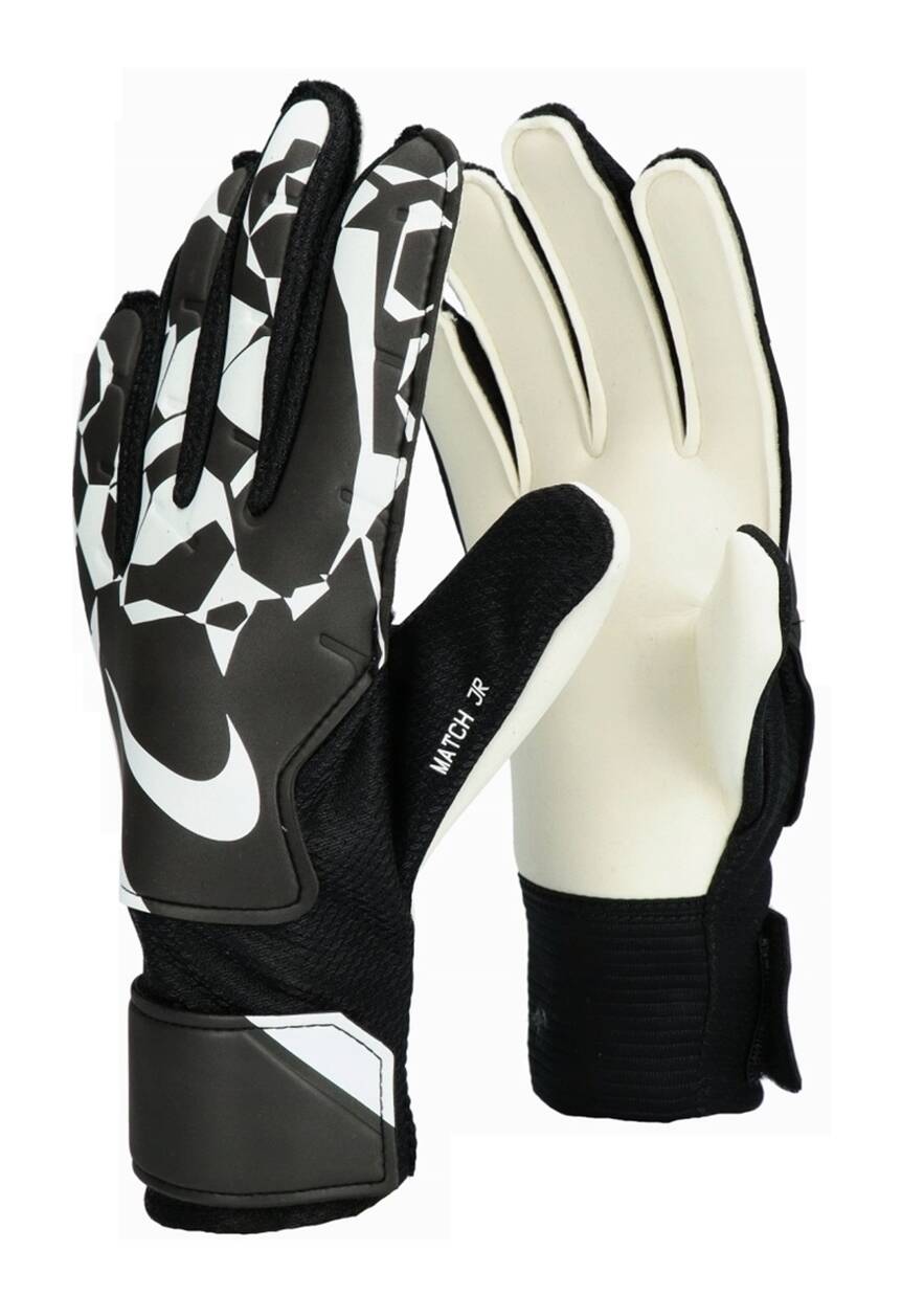 Rękawice bramkarskie treningowe Nike HQ0258-010 dla bramkarza junior R. 4