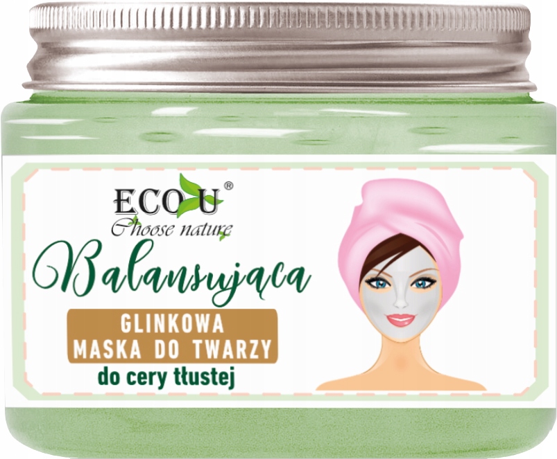 

Balansująca glinkowa maska do twarzy Ecou 150 ml