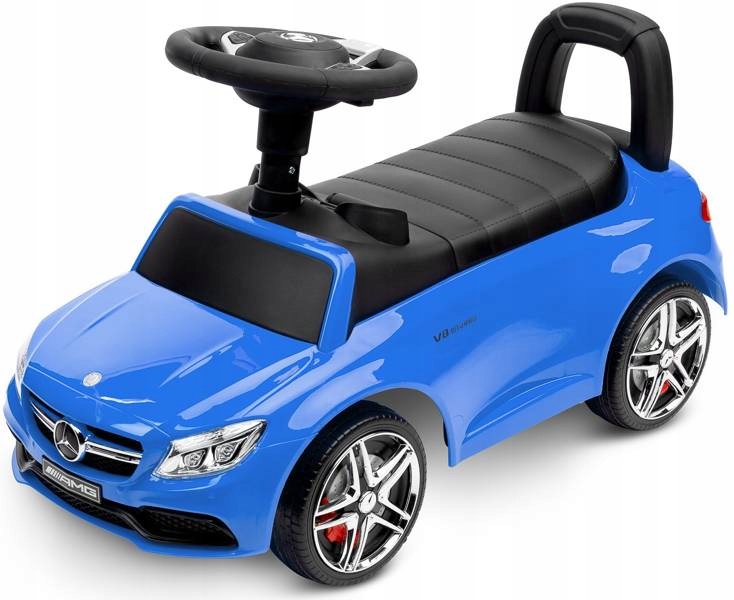Toyz Mercedes Amg c63 coupe Jeździk pojazd z oparciem blue.
