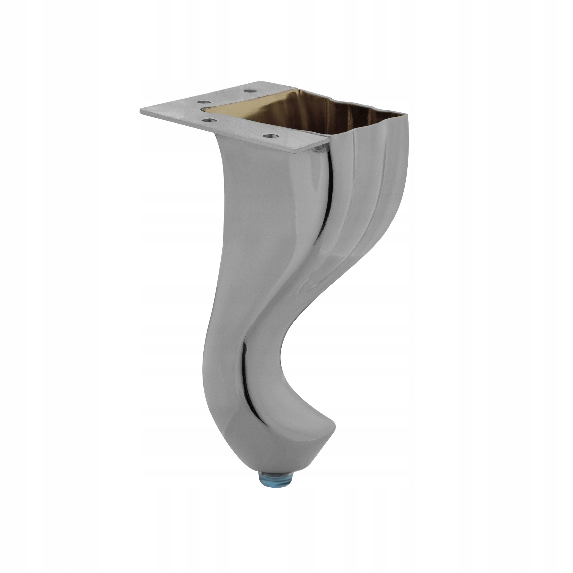 

Noga Meblowa Ludwik glamour Chrom lwia nóżka metal