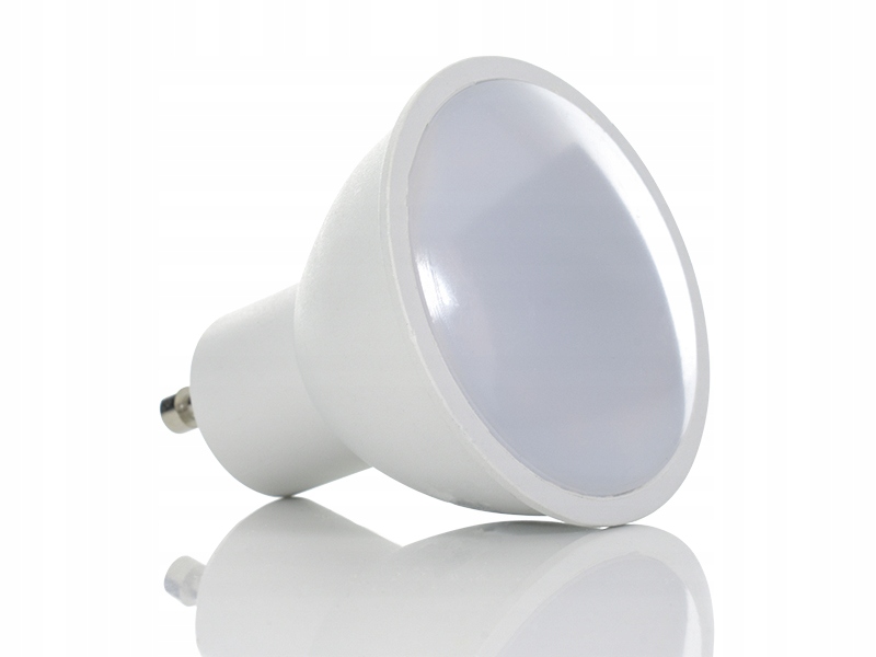 KOMPLET 17x Żarówka LED GU10 ZESTAW 7W+Oprawa Barwa światła biały neutralny