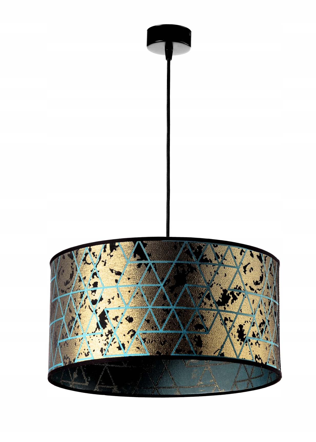 Elegantní závěsná stropní lampa Edison E27 40 cm Led