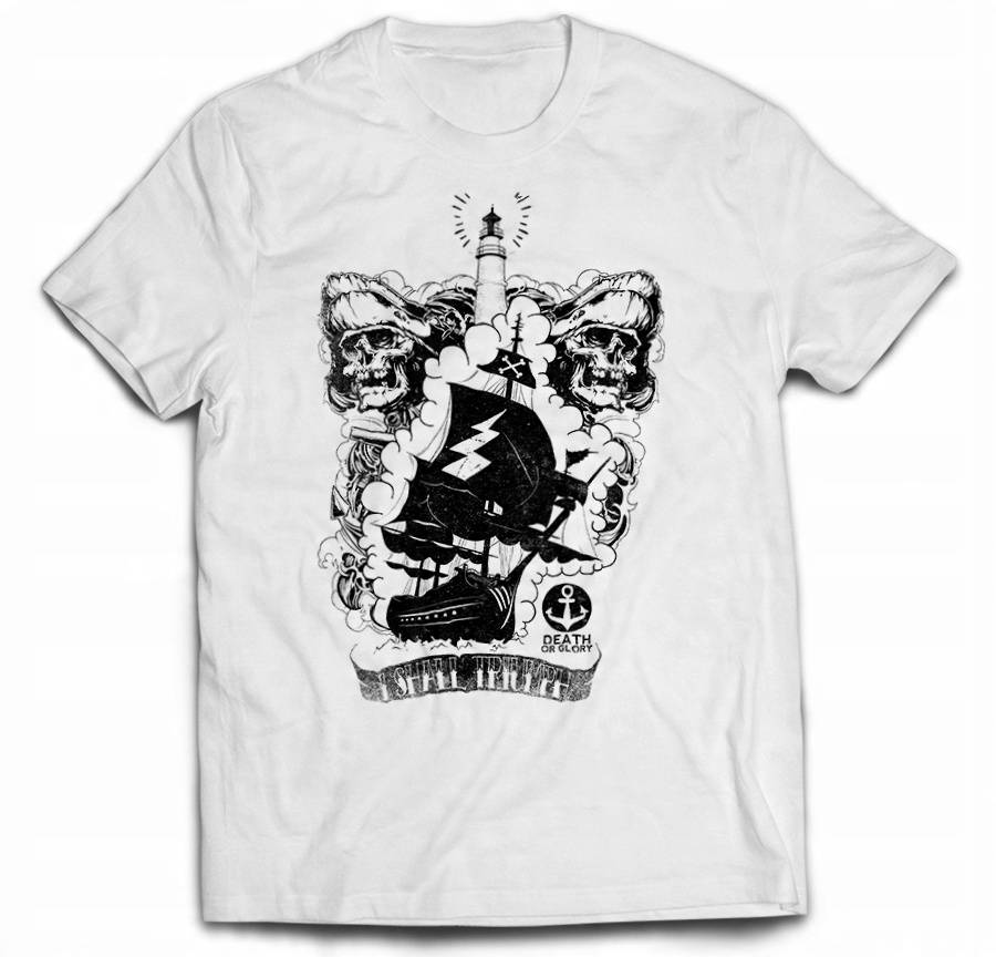 

Piraci Black Flag Czarna Flaga Czaszka Pirat 4XL
