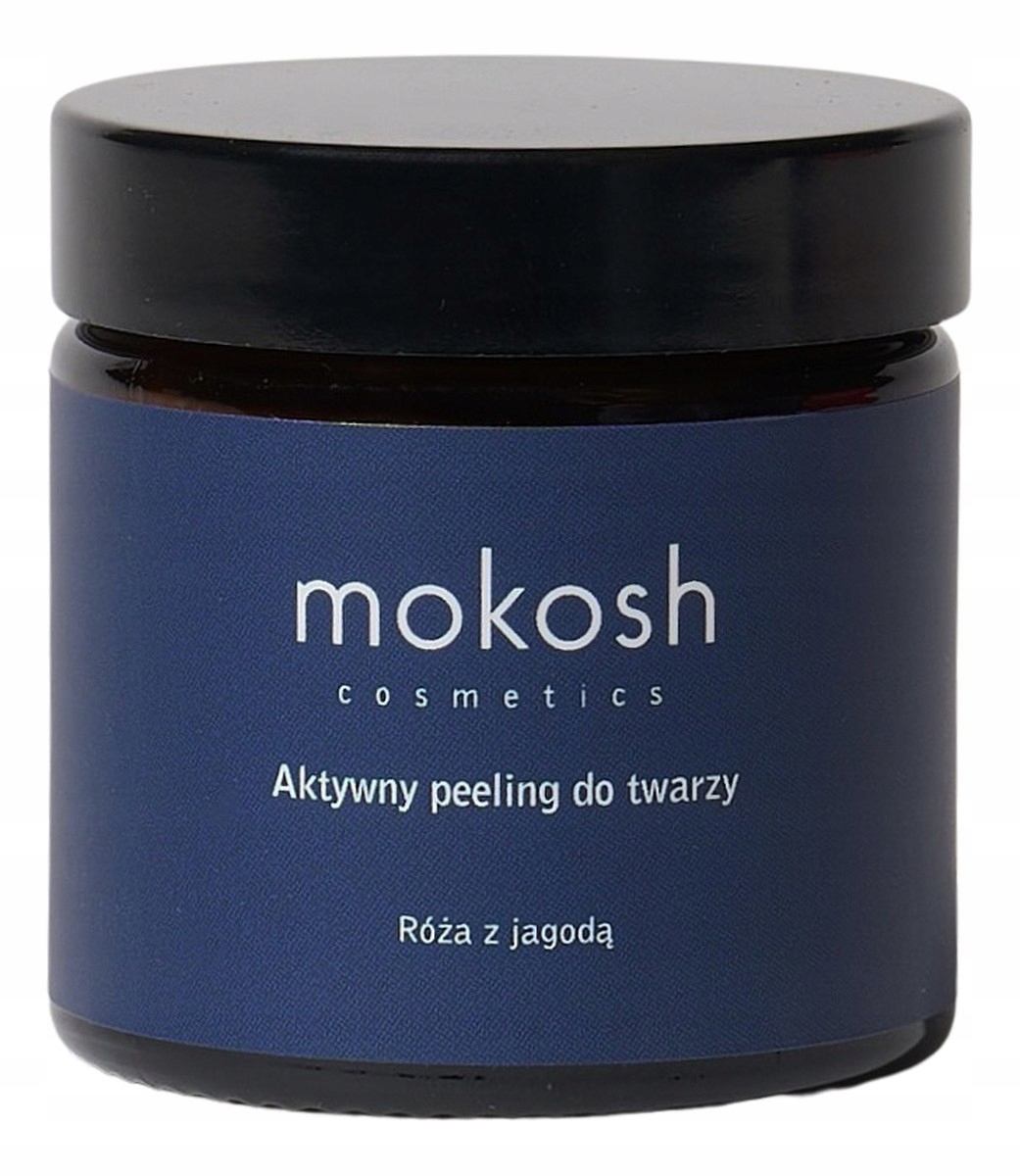 Mokosh Aktivní pleťový peeling s růží a borůvkou 60 Ml