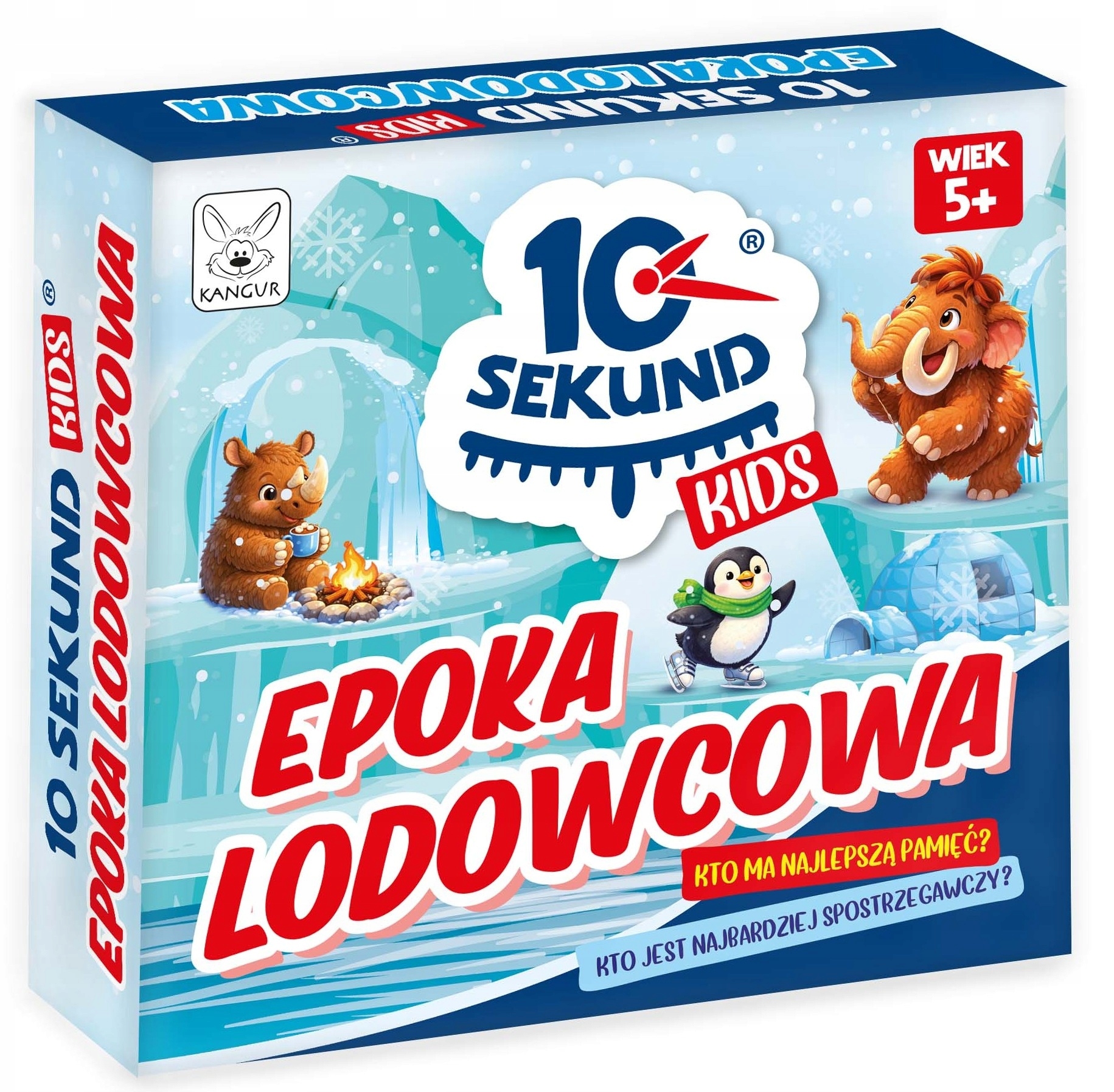 Gra planszowa 10 sekund Kids. Epoka lodowcowa Bard