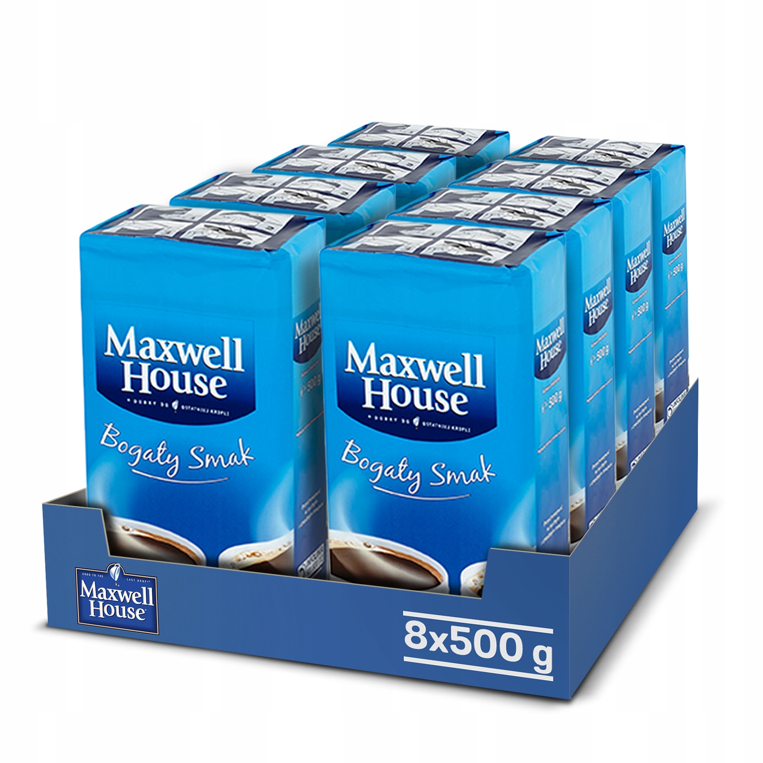 Kawa mielona Maxwell House 4kg (8x 500g Bogaty Smak