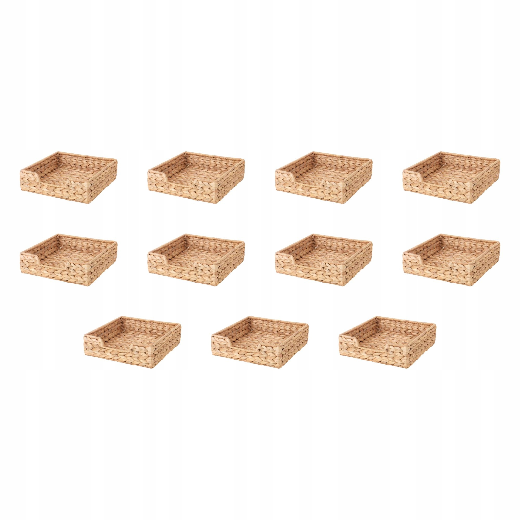 11 ks Ubrousek Cissan Vodní hyacint 23x23 cm Ručně vyrobený