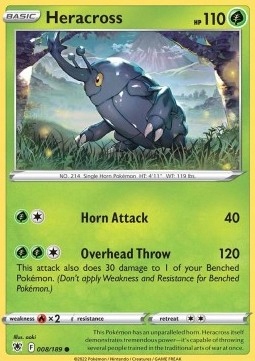 

Astral Radiance 008/189 Heracross