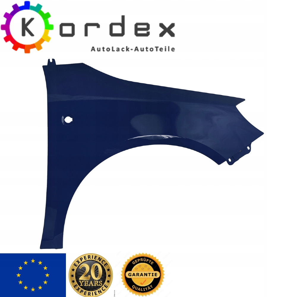 Blatník Skoda Fabia II 5J Roomster Barva Z5Z5 07-15 Pravý Přední