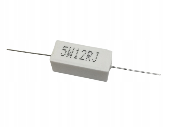 

Rezystor opornik Rwa 12 Ohm 5W 5% 2szt