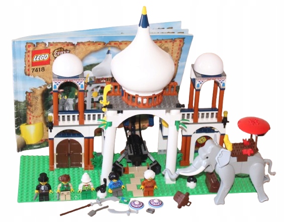 LEGO ADVENTURES 7418 INSTRUKCJA Scorpion Palace ZESTAW