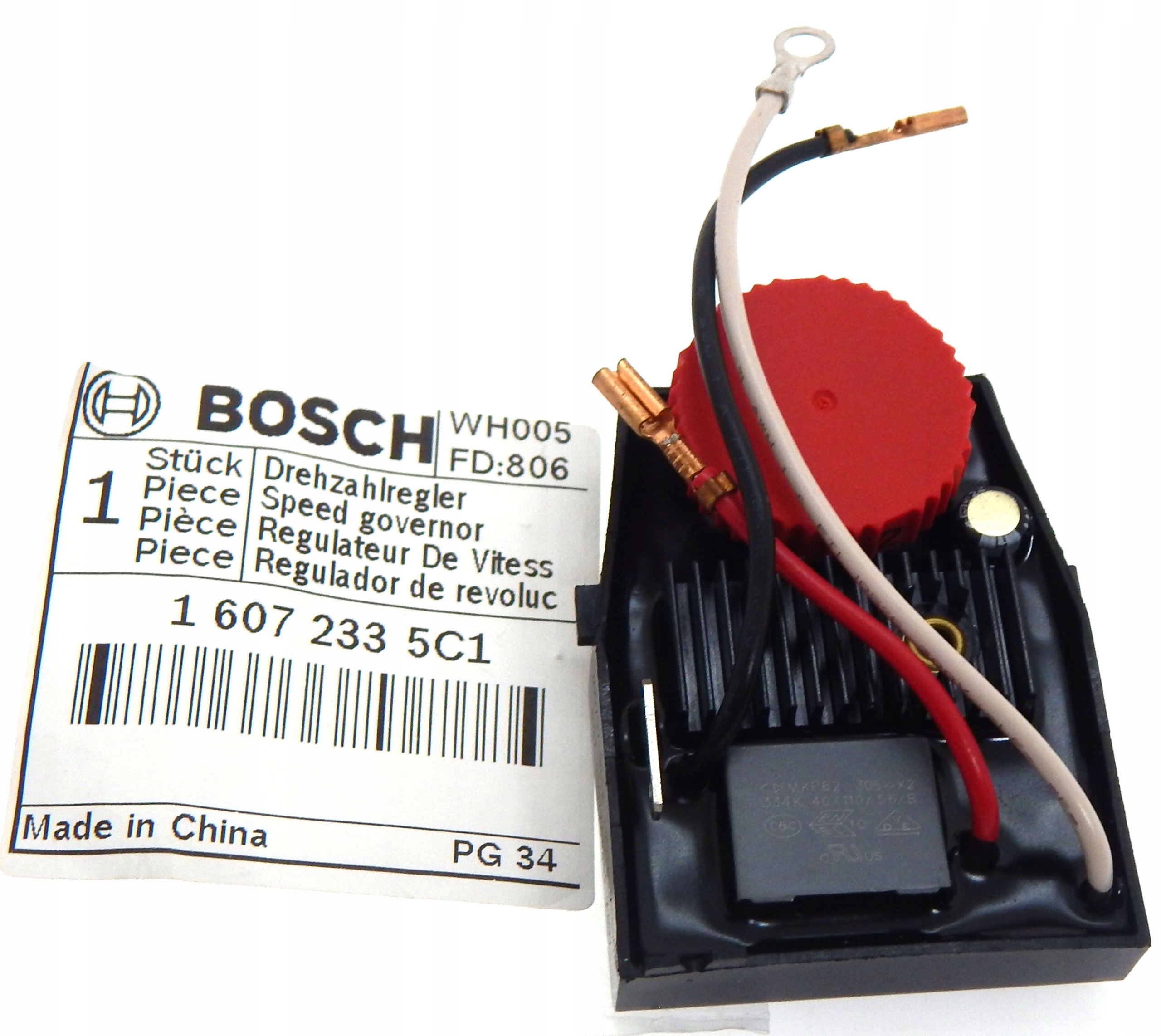 Bosch regulator prędkości do szlifierki elektronika 16072335C1 Gws 850 Ce