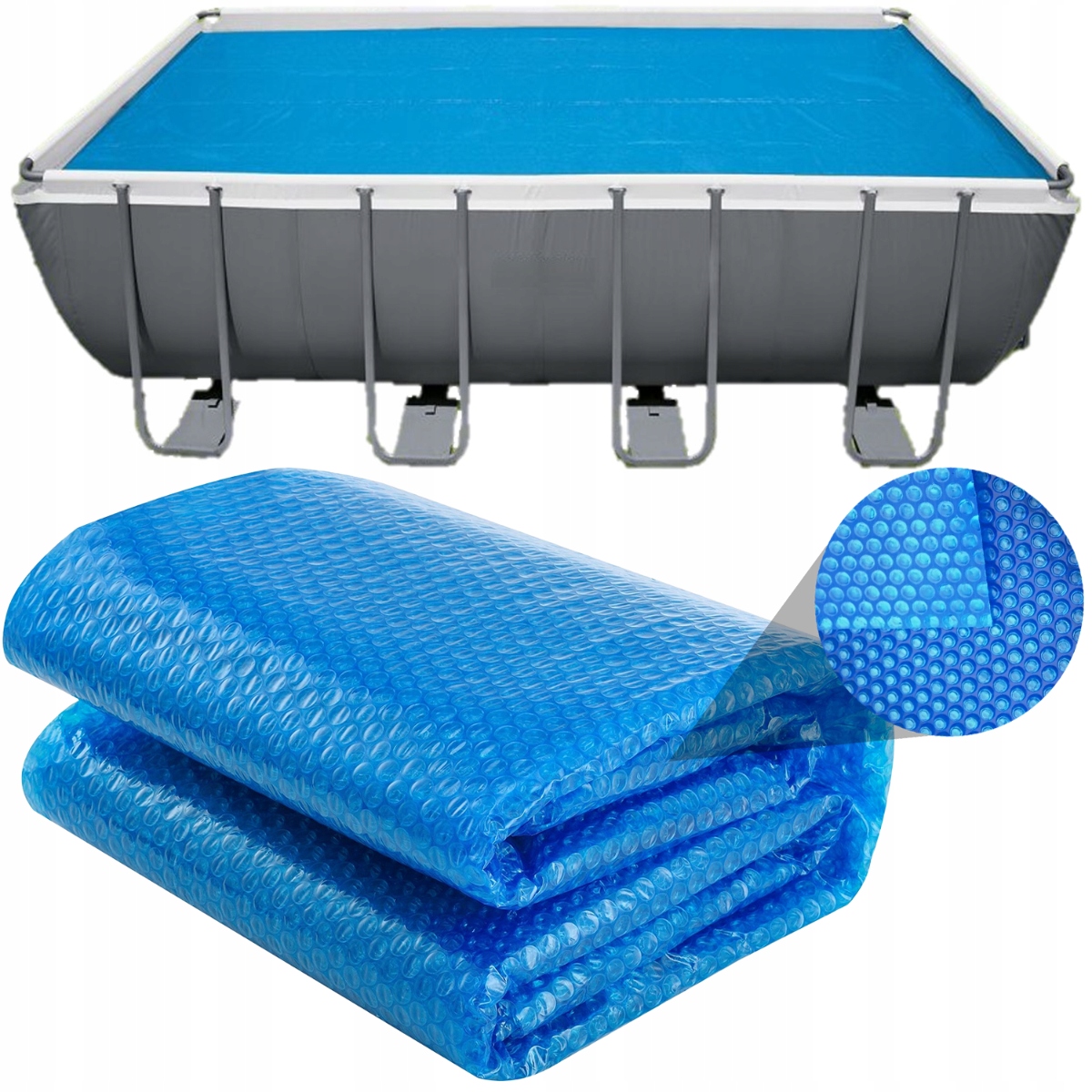 Silný Krycí Plachta Solární Podložka Ohřívač Vody Se Hodí Do Bazénu Intex 26356