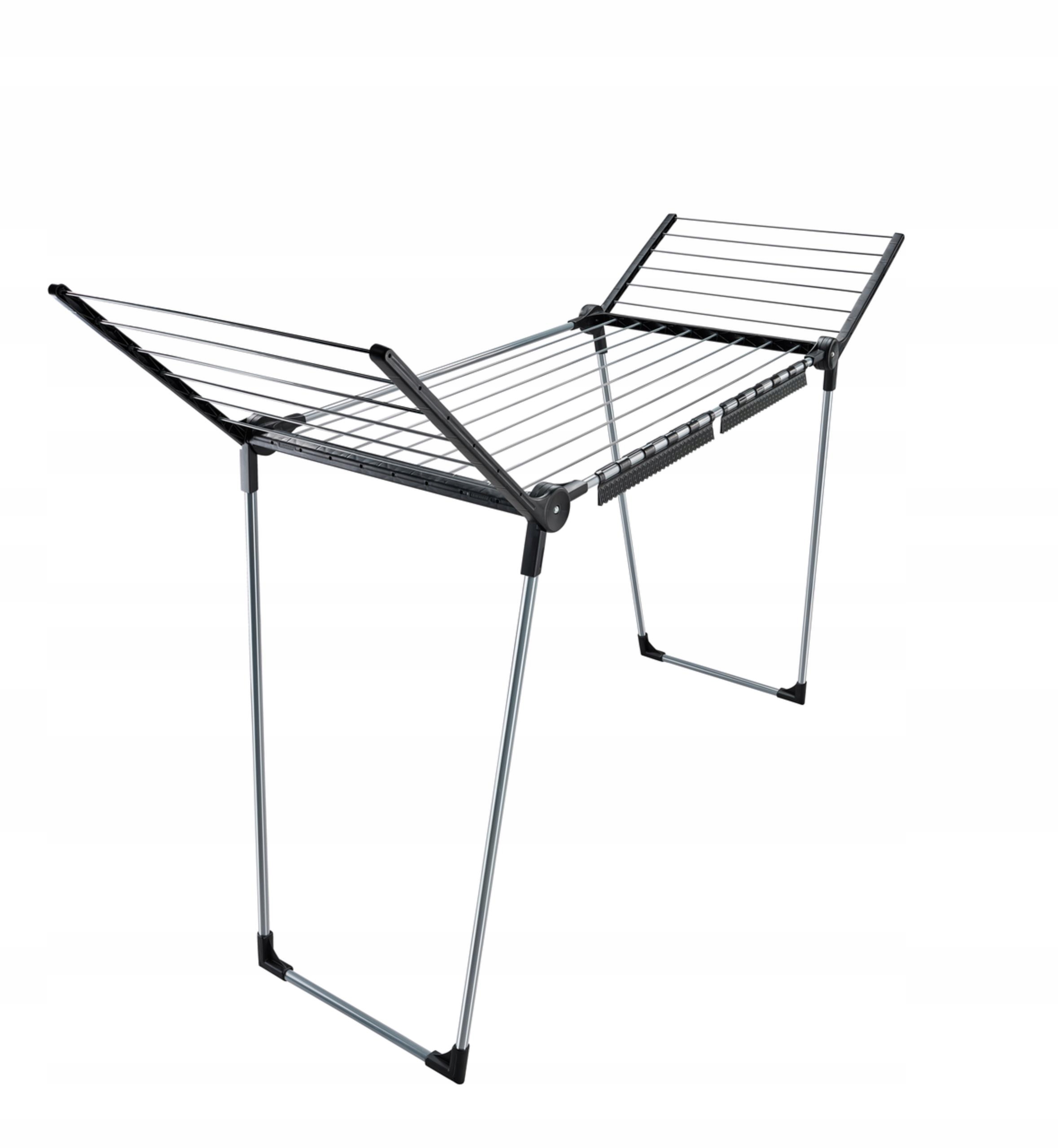 Levně Sušák Leifheit Pegasus 150 Solid Slim černá 81690 na oblečení