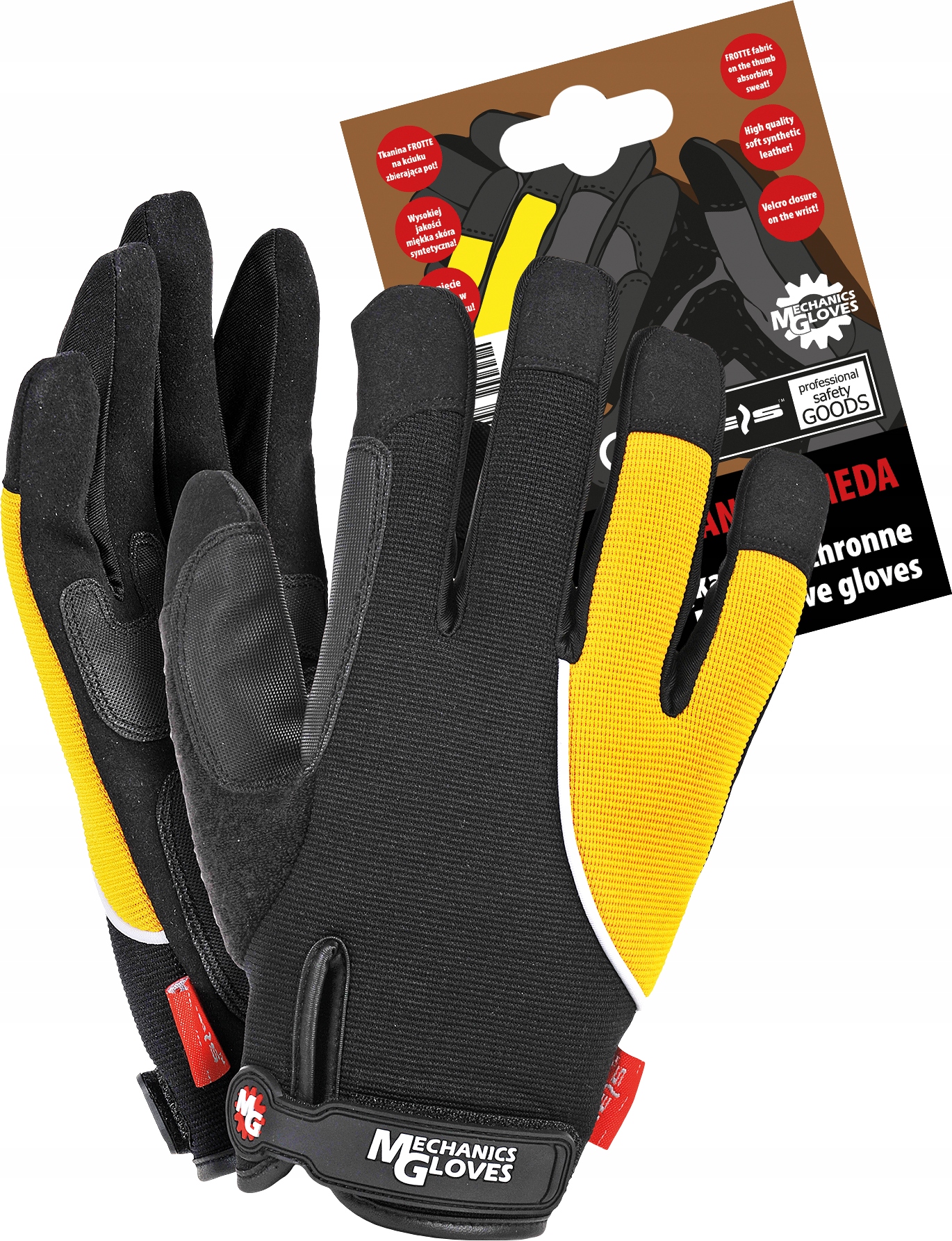 

Rękawice ochronne Mechanics Gloves Andromeda L