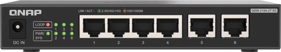 Switch Qnap QSW-2104-2T-R2