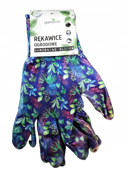 

Rękawice ogrodowe Gardenic kolorowe S 22 cm