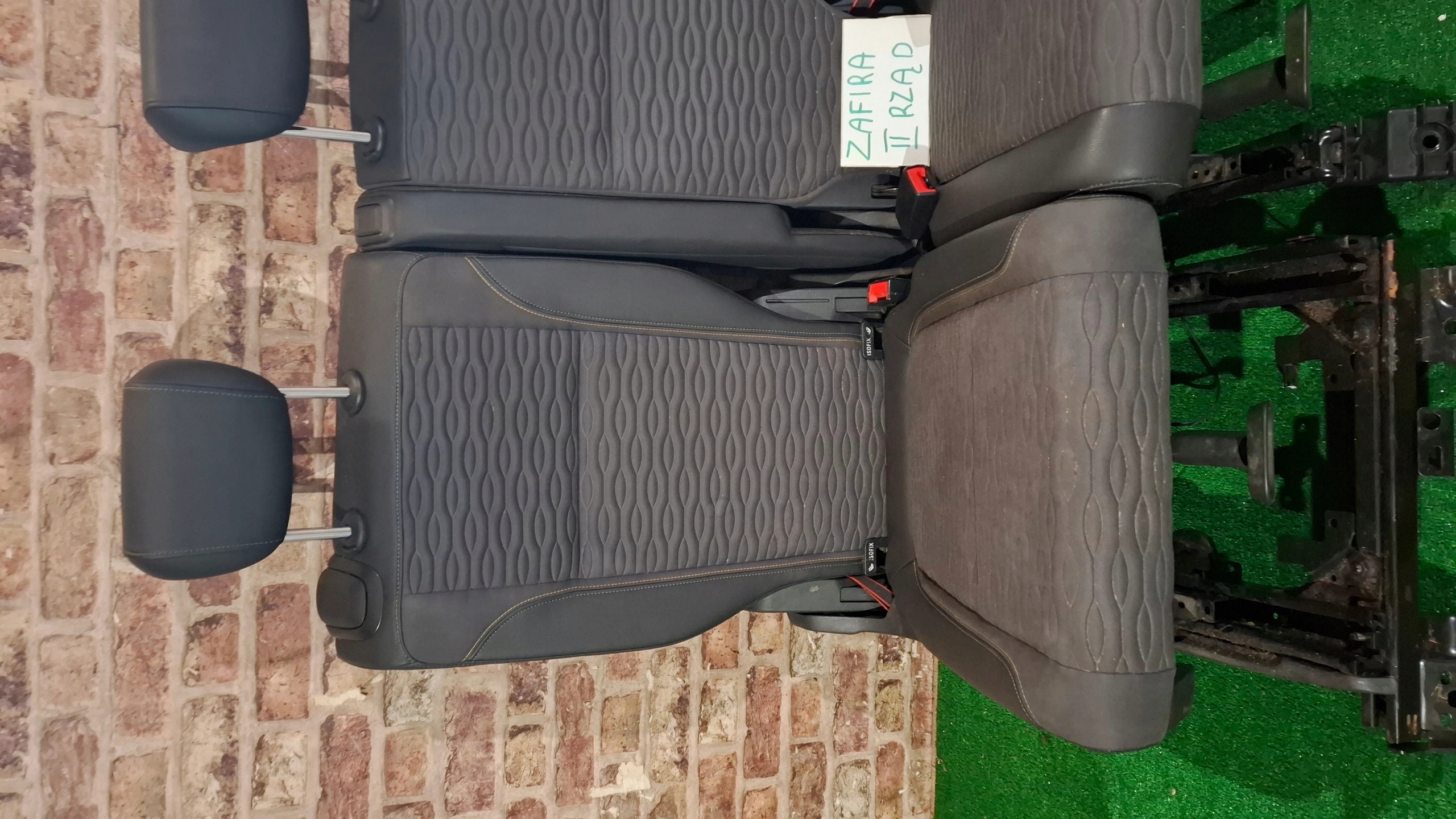 кресла II 2 ремни комплект opel ZAFIRA C 12-