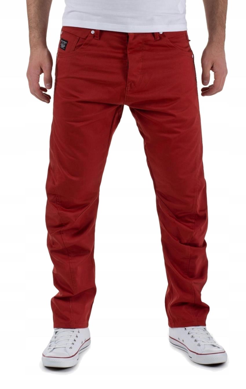 

Jack Jones Niespotykane Czerwone Jeansy Luz 32/30