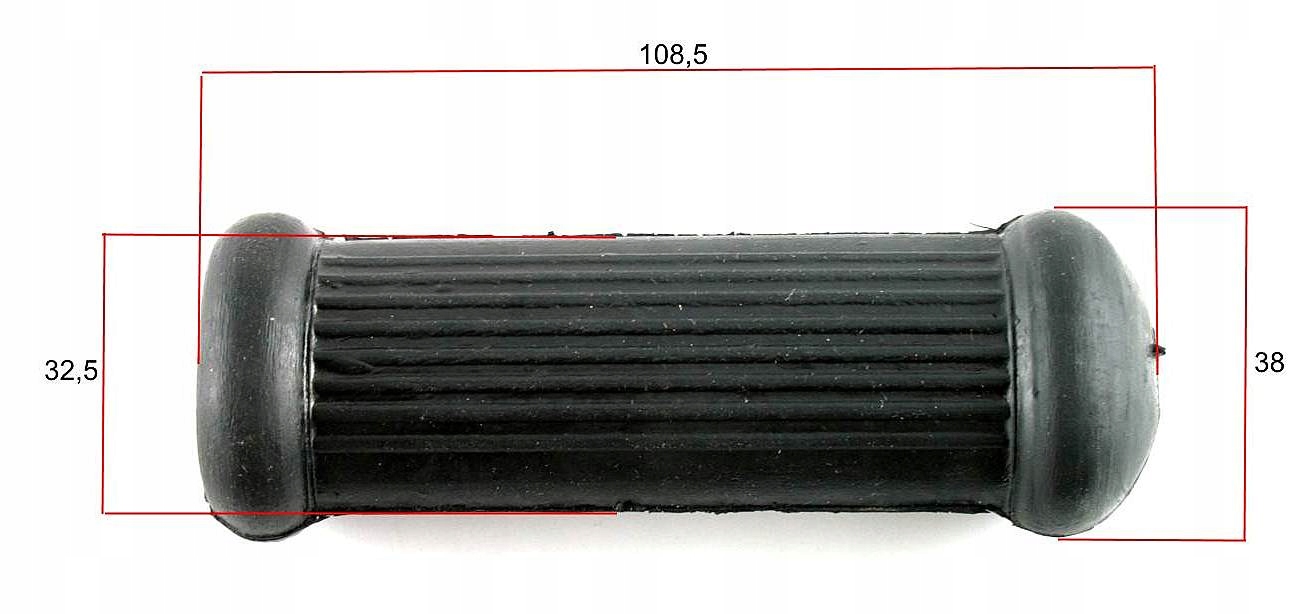 Guma podnóżek WSK Romet Komar SHL Motorynka OGAR Numer katalogowy części 3173