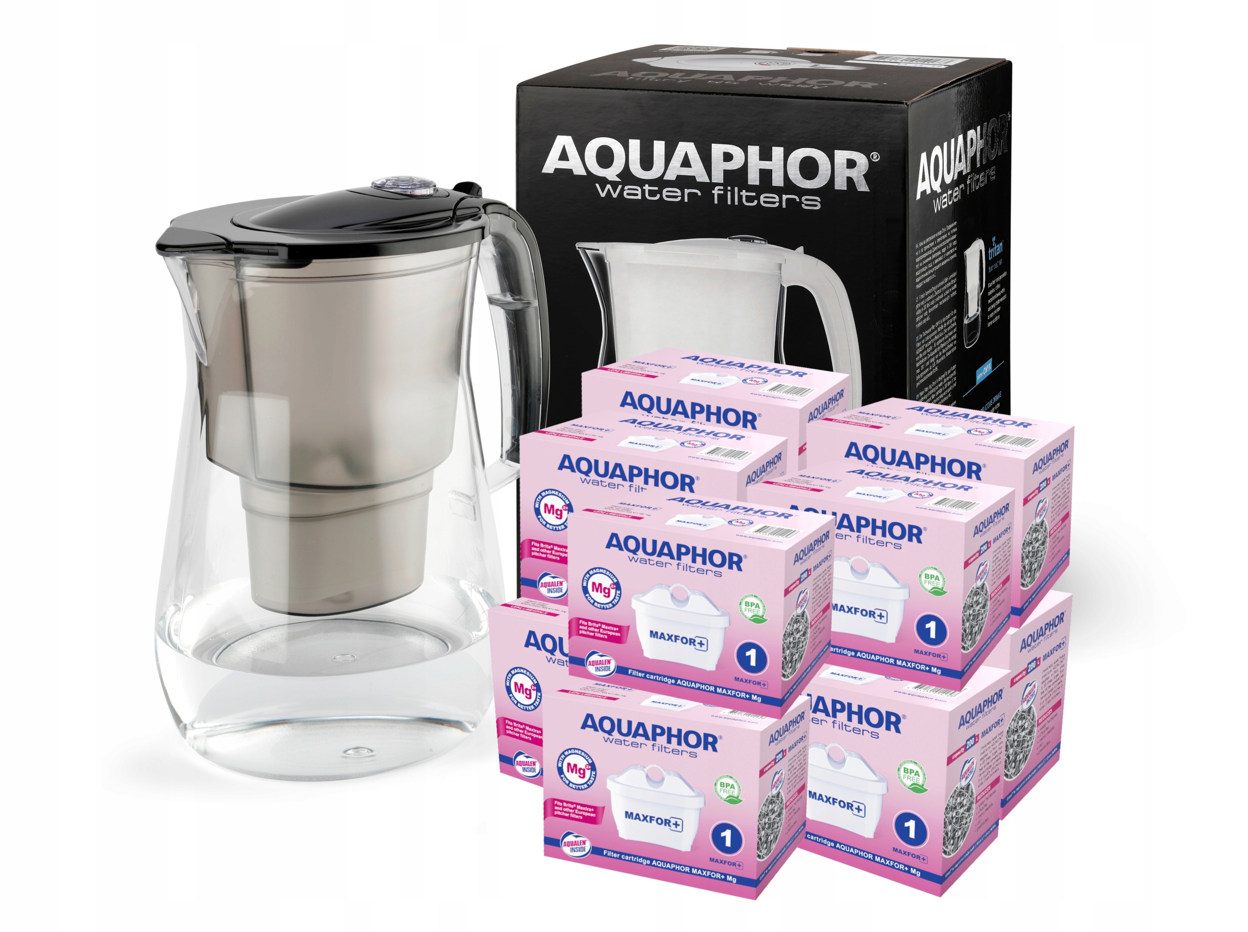 

Dzbanek Filtr Aquaphor Onyx 10xWKŁAD Maxfor Magnez