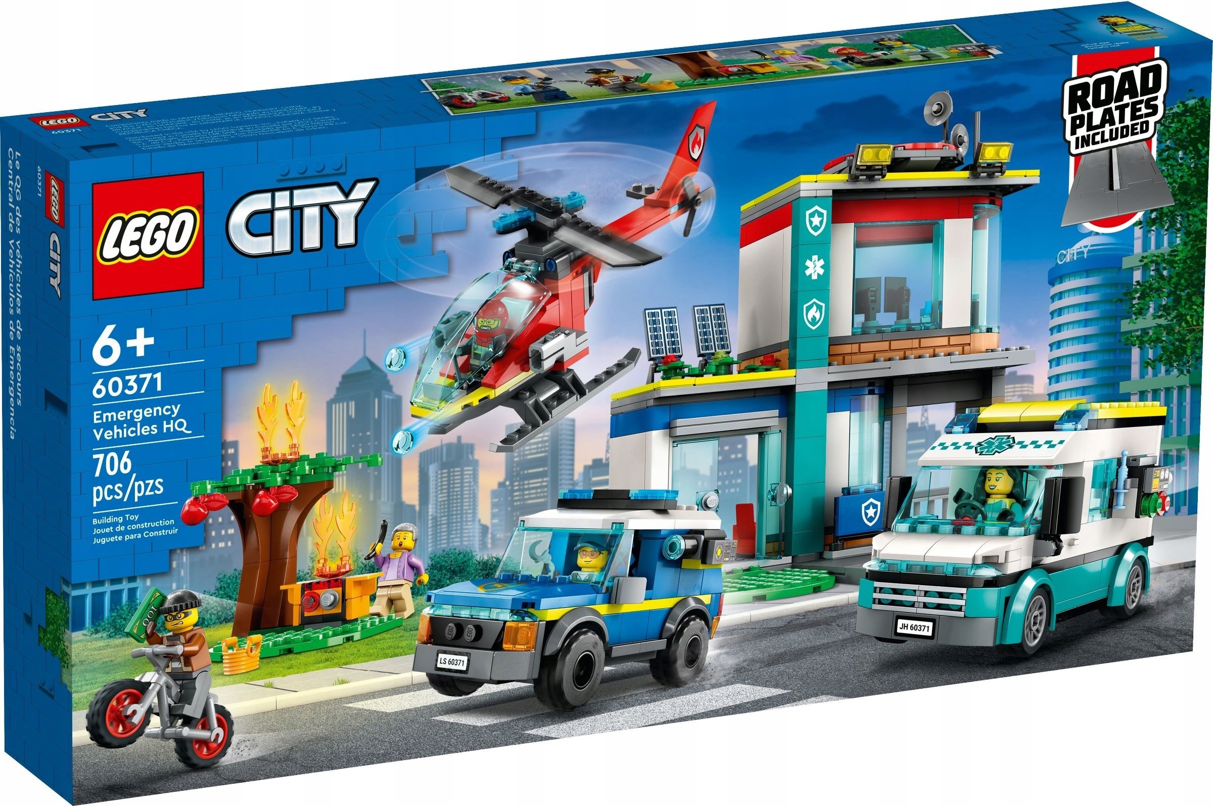 

Lego City Parking dla pojazdów uprzywilejow 60371