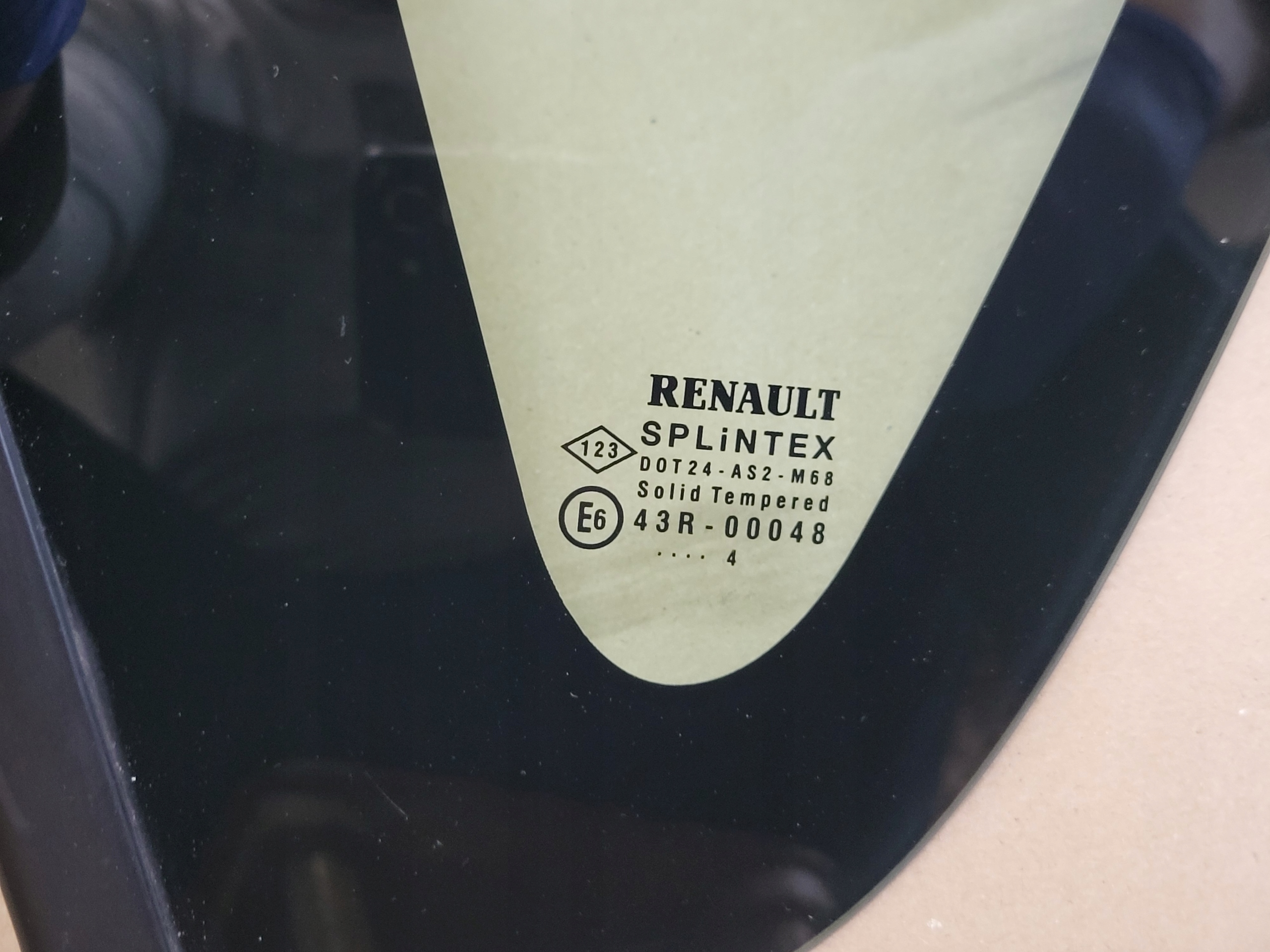 window bodywork left rear RENAULT SCENIC II 2 OE