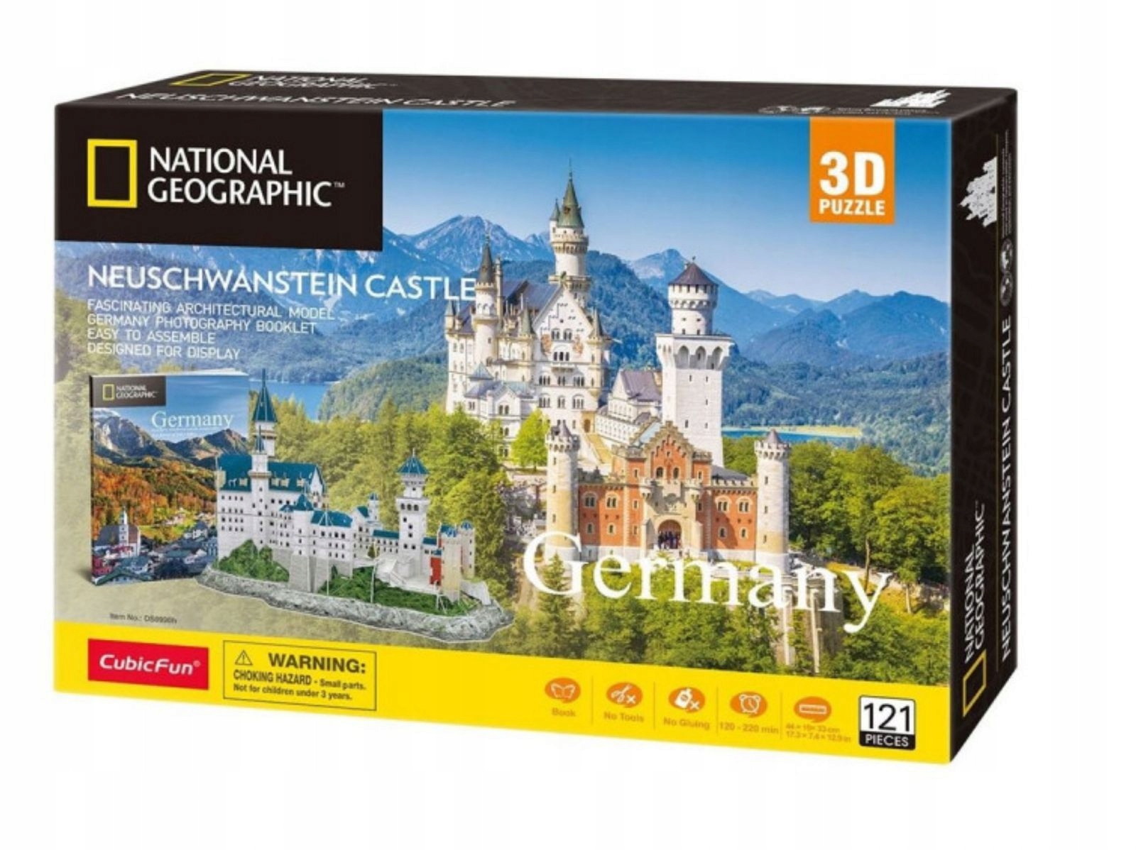 

Cubic Fun Puzzle 3D Zamek Neuschwanstein National