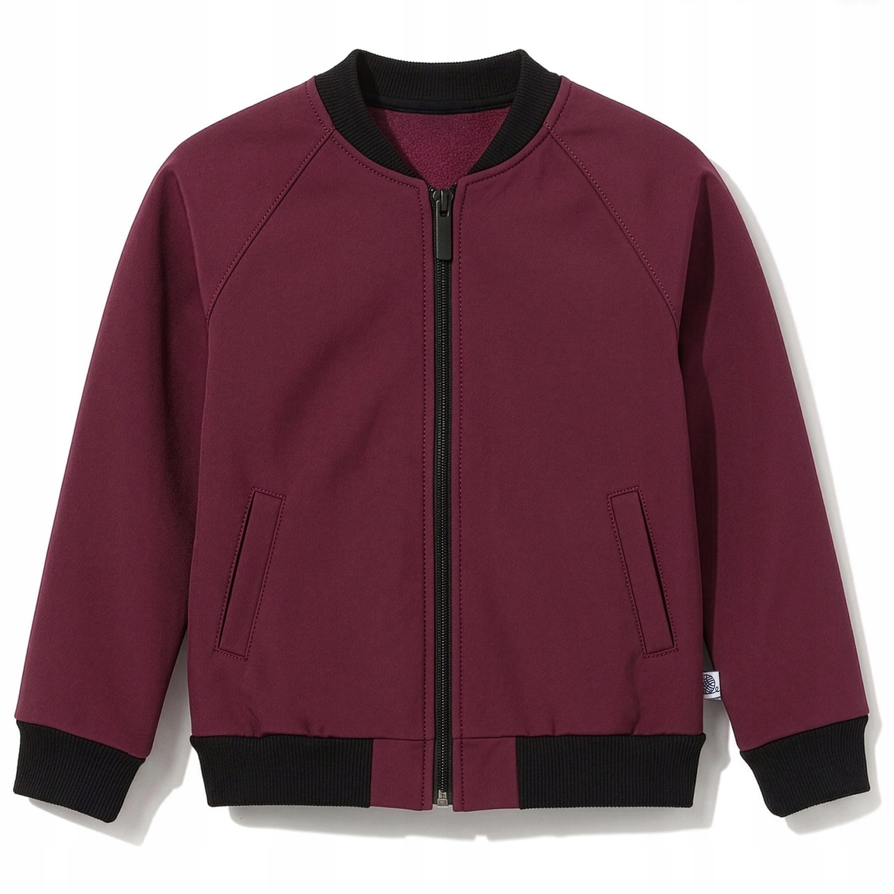 TuSzyte Kurtka softshell dziecięca, na suwak, bomberka, Pl R.104