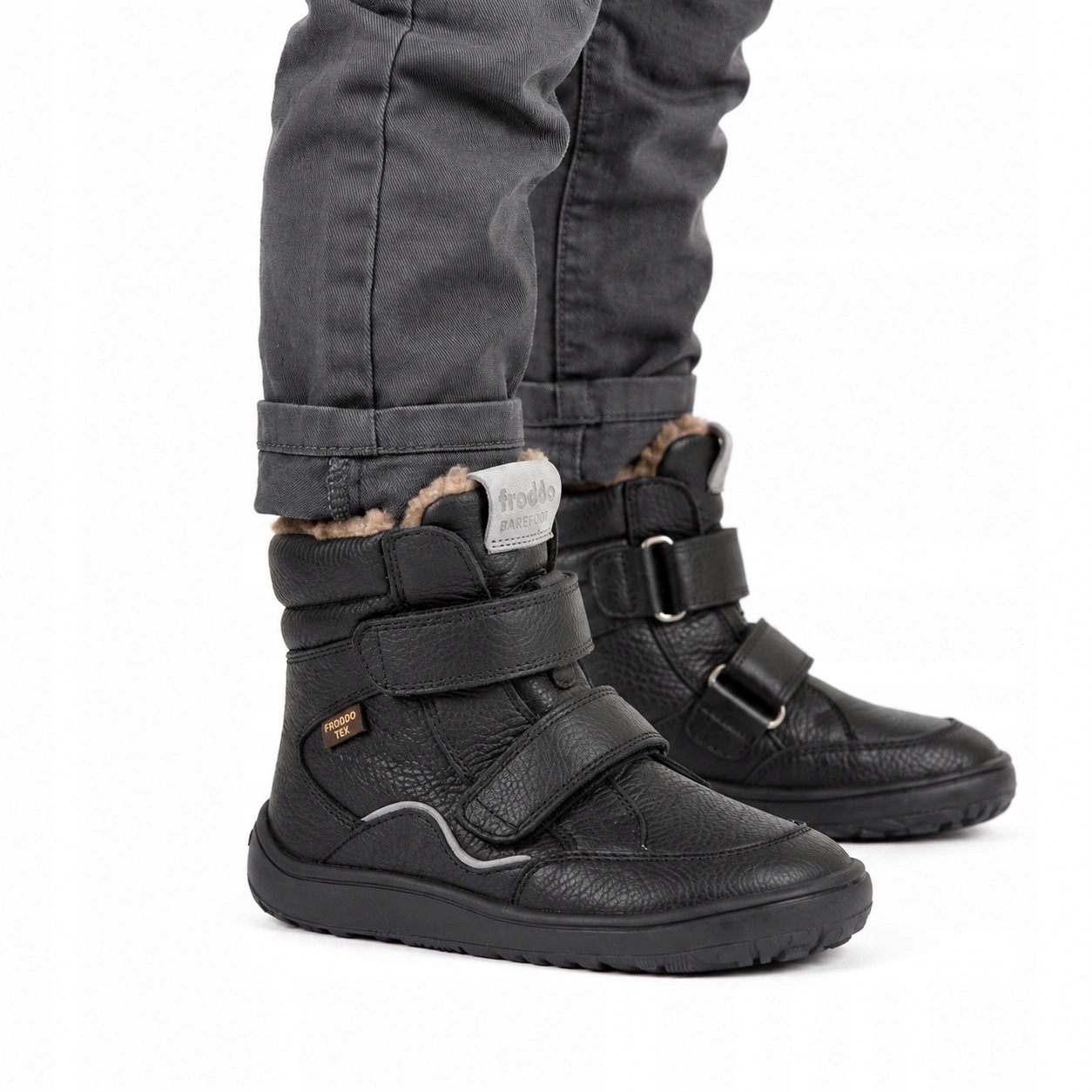 Buty dziecięce Froddo Barefoot Tex Winter lekkie na co dzień zimowe