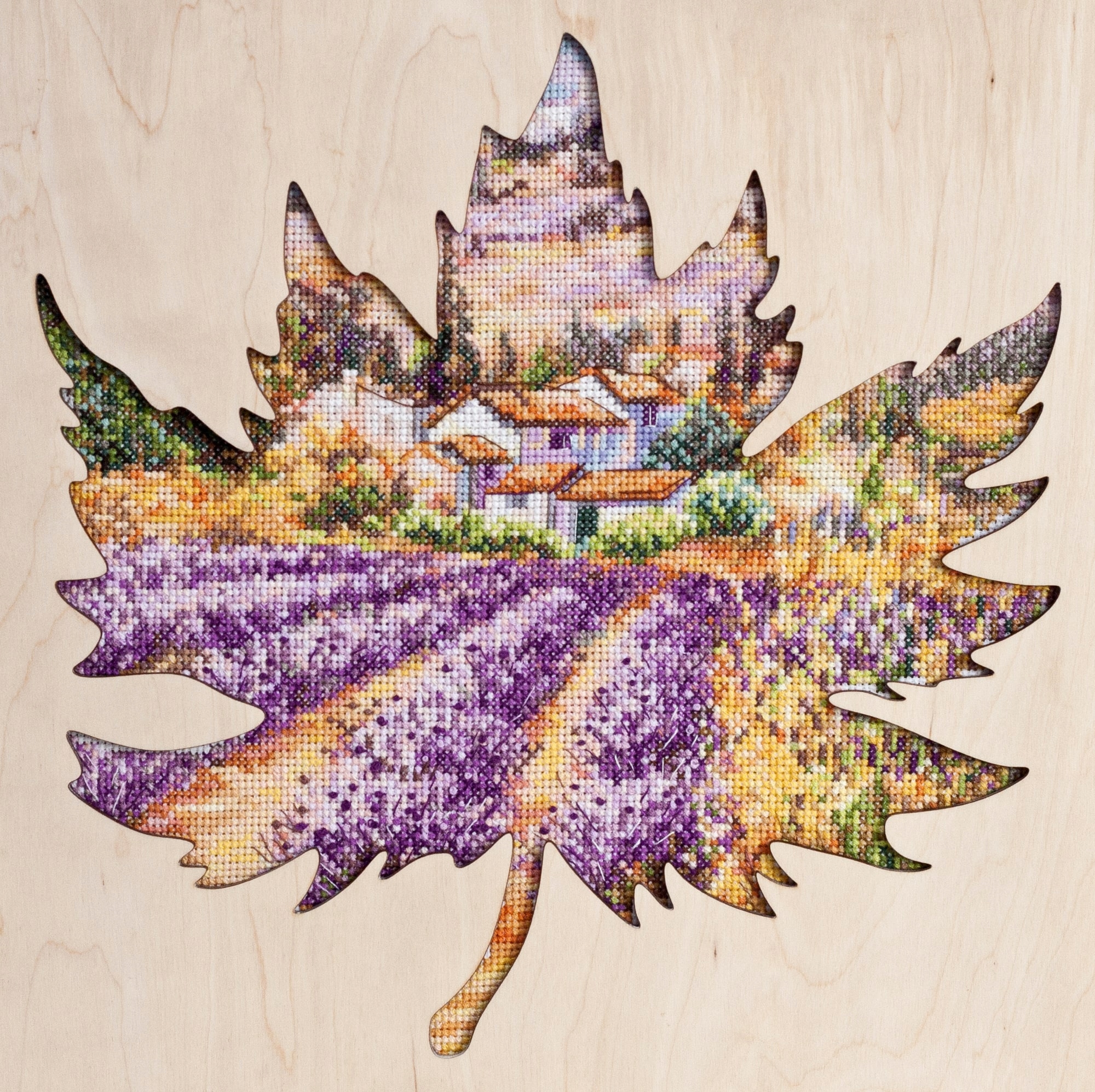 Vyšívací sada "Lavender Fields" vyšívací Diy