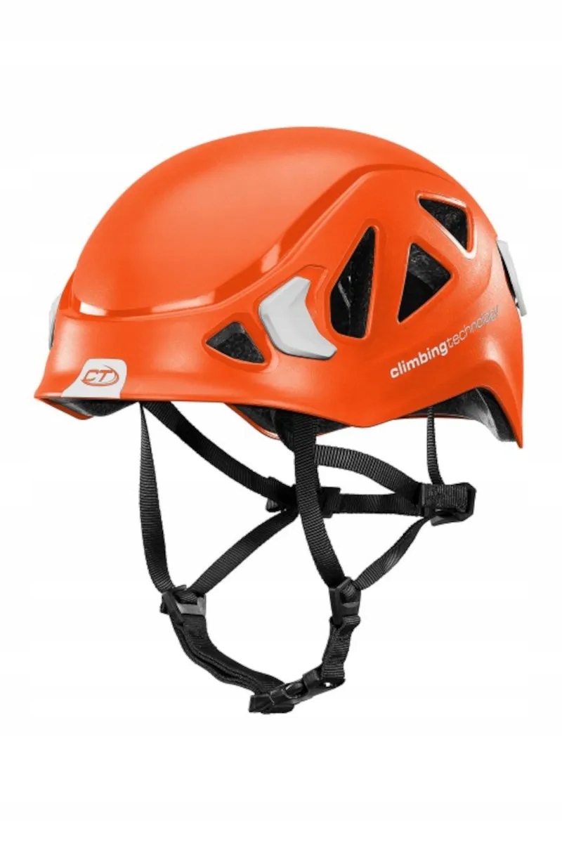 Kask wspinaczkowy Climbing Technology Eclipse pomarańczowy/biały